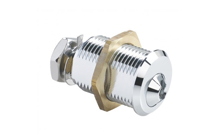 Wet area cam lock with cam